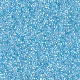 Miyuki Rocailles 11-0269 Ice Blue Lined Crystal AB - 10 gram