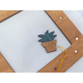 Naald magneet / needle minder PLANT