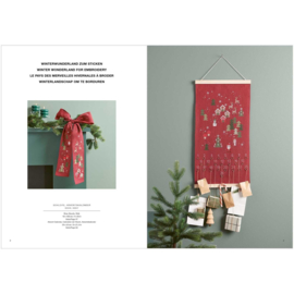 STITCHING FOR CHRISTMAS -PUT A BOW ON IT - Rico no. 185