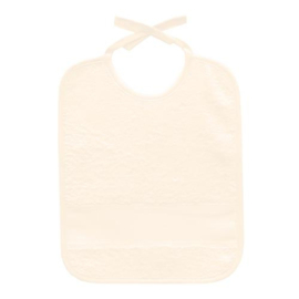Slabbetje CREME - afmeting 25 x 32 cm