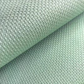 Aida 14 count Pale Green 611 / Zweigart - 48 x 53 cm