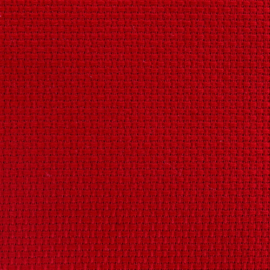 Aida 11 count Rood - afmeting 100 x 130 cm (Übelhör)