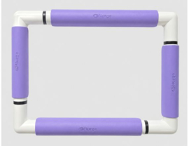 Kunststof borduurframe VIOLET 21 x 29 cm (Nurge)