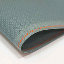 Aida 14 count Misty Blue (Zweigart 594) - afmeting 100 x 110 cm