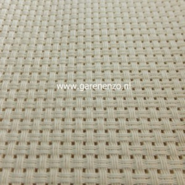 Aida 6 count  Naturel / Ecru - afmeting 77 x 77 cm