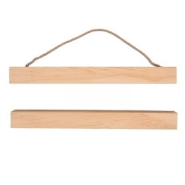 Houten Posterhanger 20 cm breed