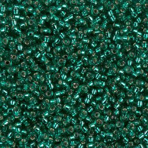 Miyuki Rocailles 11-0017 Emerald Silver Lined - 10 gram