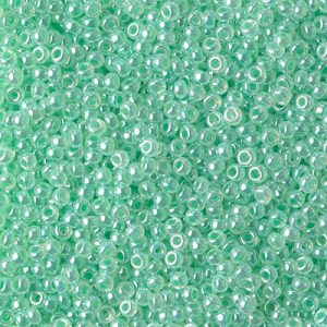 Miyuki Rocailles 11-0520 Mint Green Ceylon - 10 gram