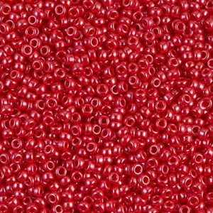 Miyuki Rocailles 11-0426 Red Opaque Luster - 10 gram