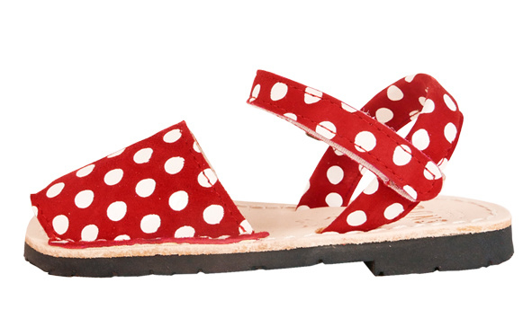 502N Red and white pois