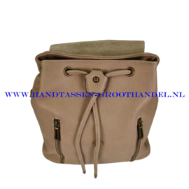 N107 Handtas Flora & Co 6735 beige taupe