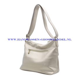 N73 Handtas Flora & Co 8516 taupe metal (goudkleurig)