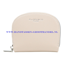 N18 kaartjeshouder Flora & Co 5018 beige
