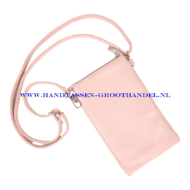 N24 crossbody telefoontasje Flora & Co H2589 roze