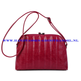 N109 Handtas Ines Delaure 1683025 framboise (rood)