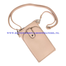 N24 crossbody telefoontasje Flora & Co H2589 beige