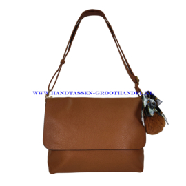 N72 Handtas Flora & Co 2510 camel