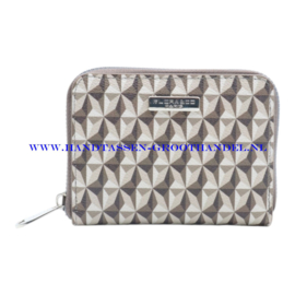 N15 geldbeugel - portemonnee Flora & Co 5009 taupe