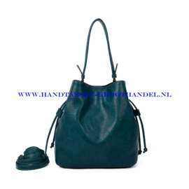 N71 Handtas Ines Delaure 1682872 bleu canard (blauw)