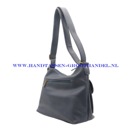 N73 Handtas Flora & Co 8516 blauw