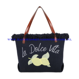 N36 Strandtas Ines Delaure 1685032a blauw