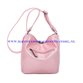 N72 Handtas Ines Delaure 1683432 roze