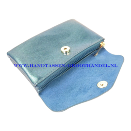 N60 portemonnee Flora & Co 2322 bleu canard (eendblauw)