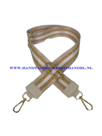 Fashionable handtasriem 124 goud