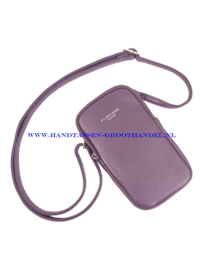 N23 crossbody telefoontasje Flora & Co H2592 violet (paars)
