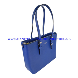 N73 Handtas Flora & Co 9179 bleu bic (blauw)