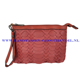 N32 Clutch Mandoline md-9005 brique (bruin - rood)