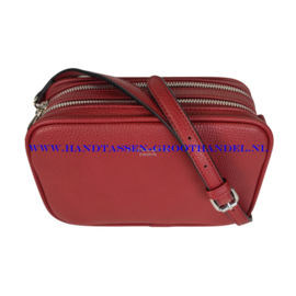 N35 Handtas Flora & Co 8035 donker rood