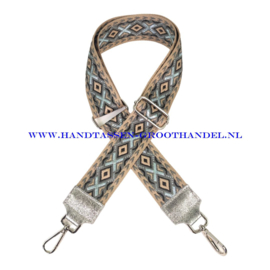 Fashionable handtasriem 375 zilver