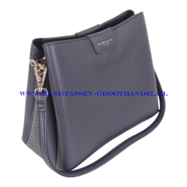 N73 Handtas Flora & Co 2548 blauw