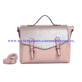 N36 Handtas Ines Delaure 1681646 roze