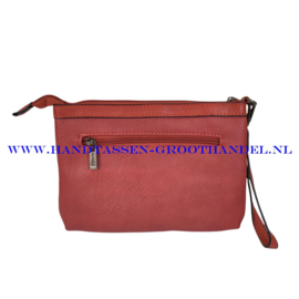 N32 Clutch Mandoline md-9005 brique (bruin - rood)