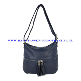 N34 Handtas Flora & Co 9046 blauw