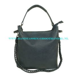 N36 Handtas Eleganci 8262-3 blauw