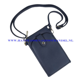 N24 crossbody telefoontasje Flora & Co H2589 blauw