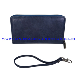 N25 portemonnee met telefoonvak zip arround Mandoline 380 navy (blauw)