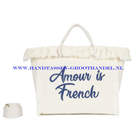 N32 Strandtas Ines Delaure 1685143 beige