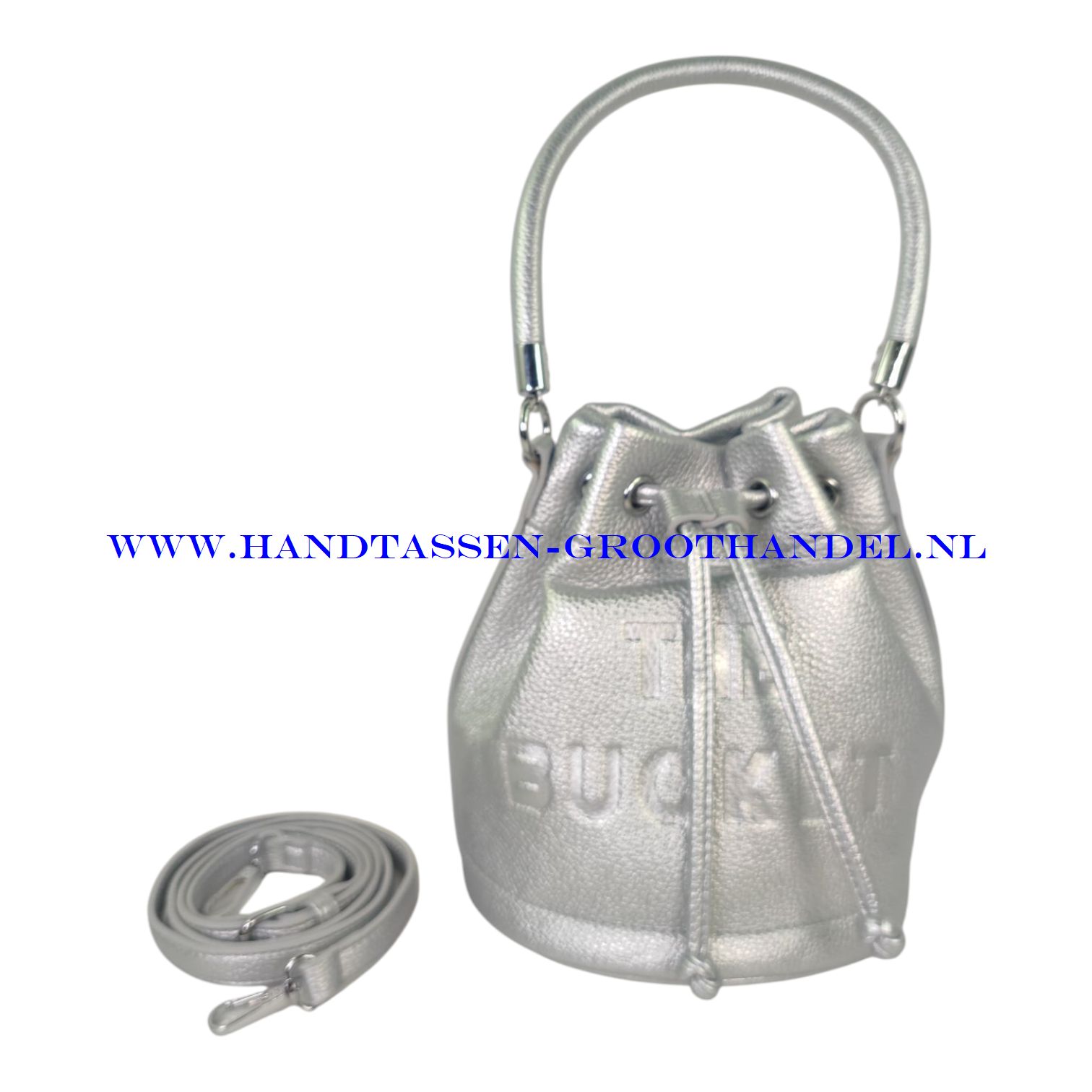 N35 Handtas Qischa w8015 zilver