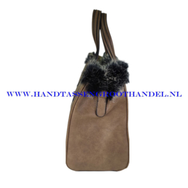 N81 Handtas Qischa el858 kaki (taupe)