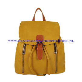 N107 Handtas Flora & Co 6735 moutarde (mosterd - geel)