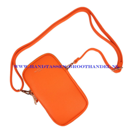 N25 crossbody telefoontasje Flora & Co 3638 oranje