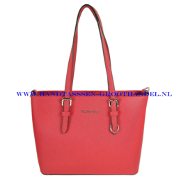 N73 Handtas Flora & Co F9179 rood