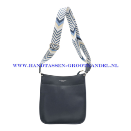 N103 Handtas Flora & Co 8578 blauw