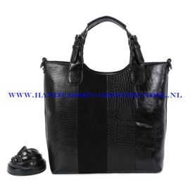 N117 Handtas Ines Delaure 1682738 zwart