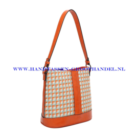 N117 Handtas Ines Delaure 1683788 oranje