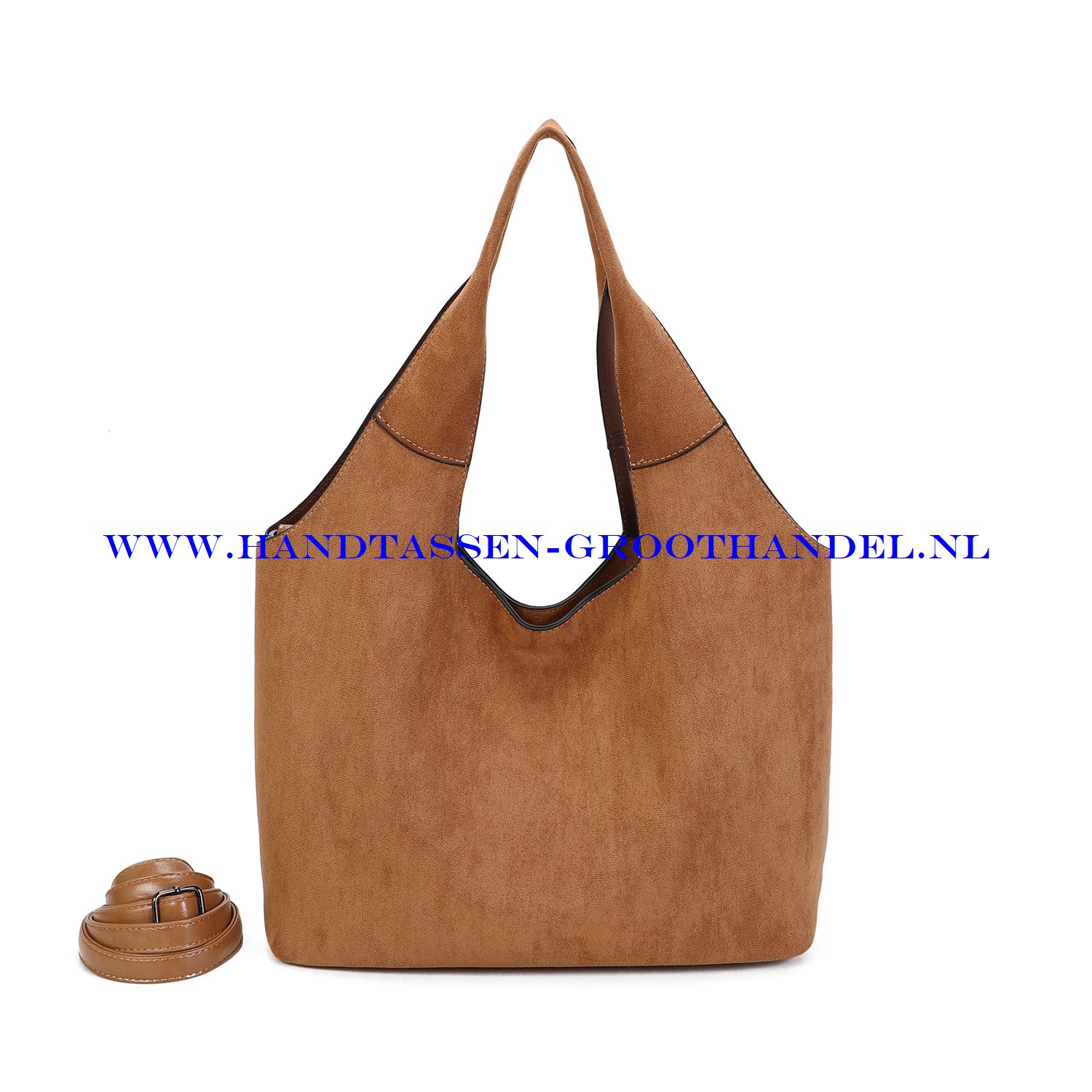 N40 Handtas Ines Delaure 1685347 cinnamon (bruin - licht camel)